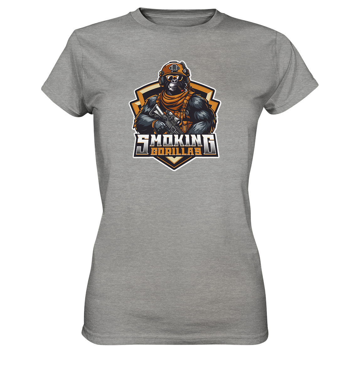 SMOKING GORILLAS - Ladies Basic Shirt 2025