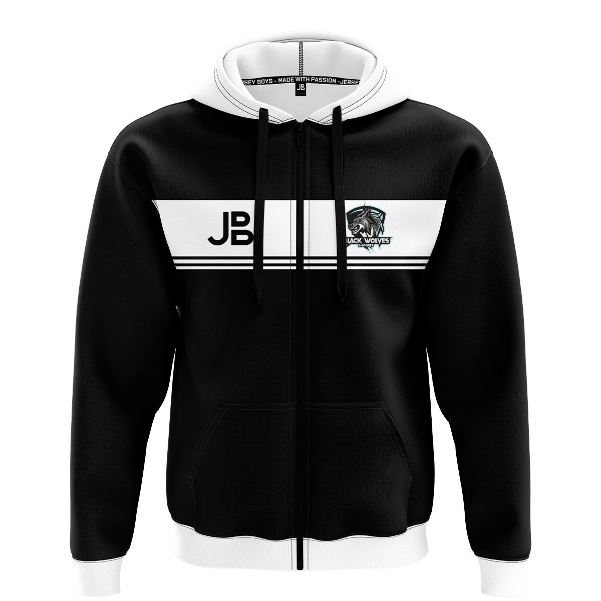 BLACK WOLVES E-SPORTS - Crew Zipper 2020