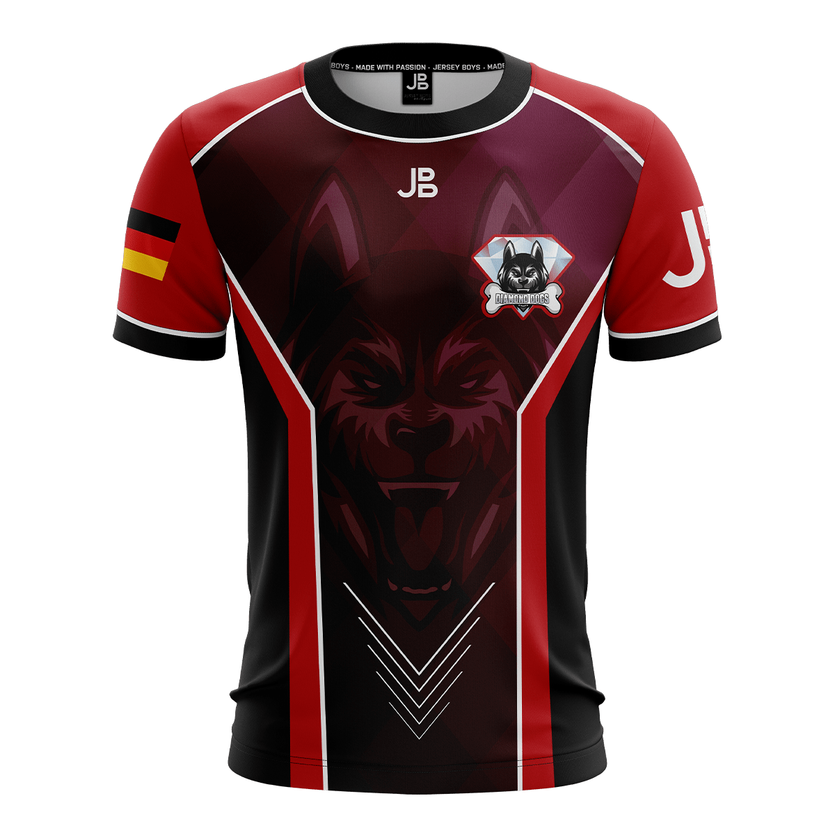 DIAMOND DOGS - Jersey 2020 RED