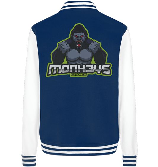MONK3YS ESPORTS - Basic College Jacke