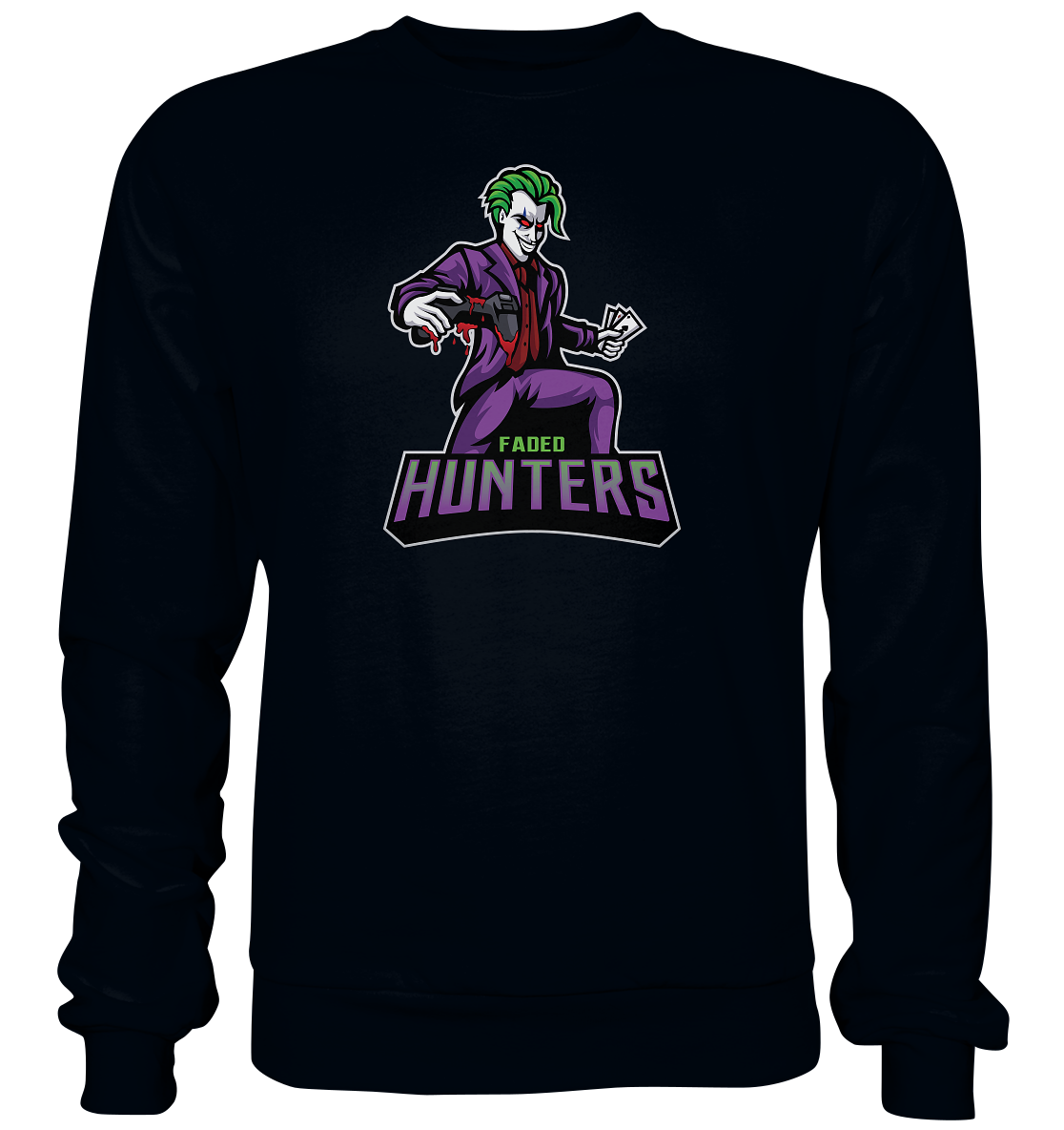 FADED HUNTERS - Basic Sweatshirt
