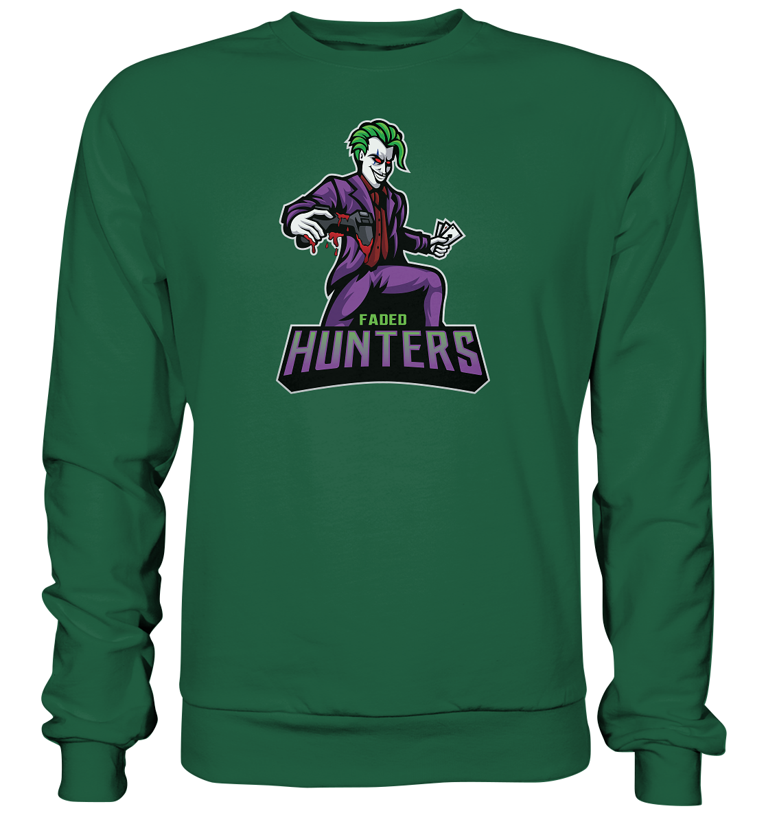 FADED HUNTERS - Basic Sweatshirt