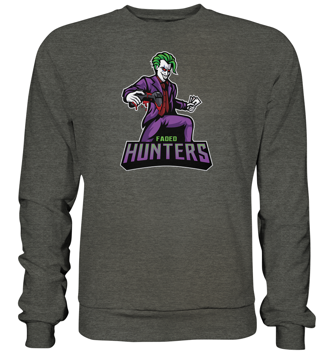 FADED HUNTERS - Basic Sweatshirt