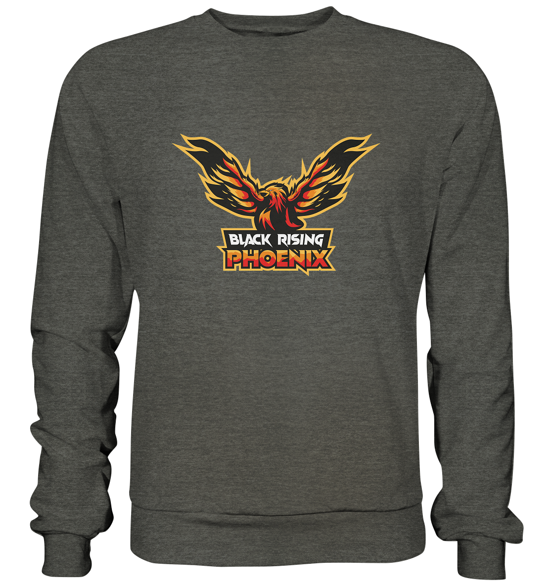 BLACK RISING PHOENIX - Basic Sweatshirt