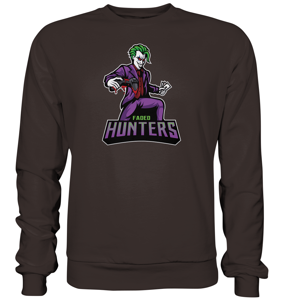 FADED HUNTERS - Basic Sweatshirt
