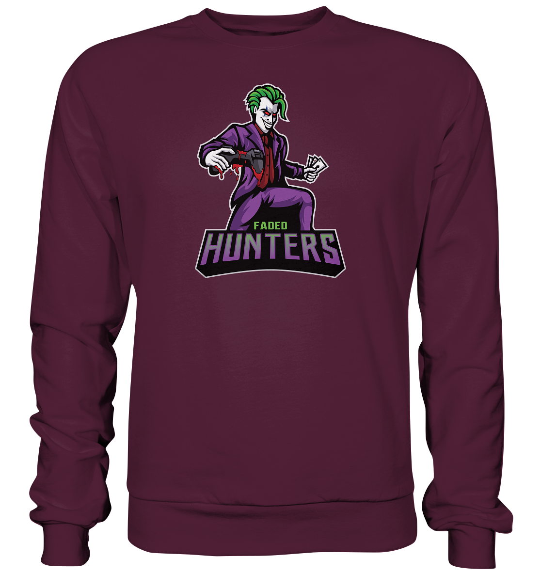 FADED HUNTERS - Basic Sweatshirt