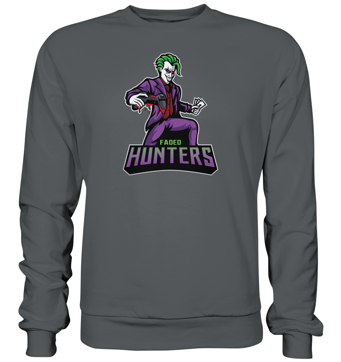 FADED HUNTERS - Basic Sweatshirt