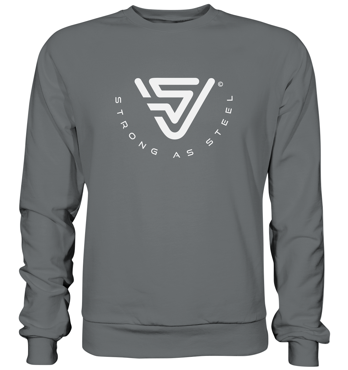 VIRTUAL STEEL WHITE - Basic Sweatshirt