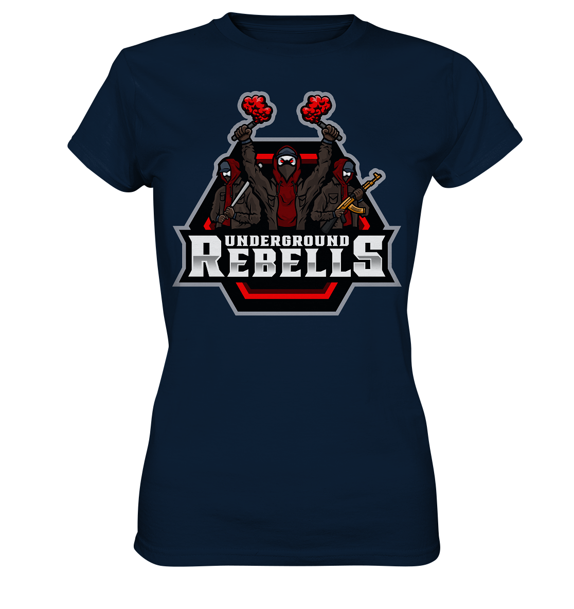 UNDERGROUND REBELLS - Ladies Basic Shirt