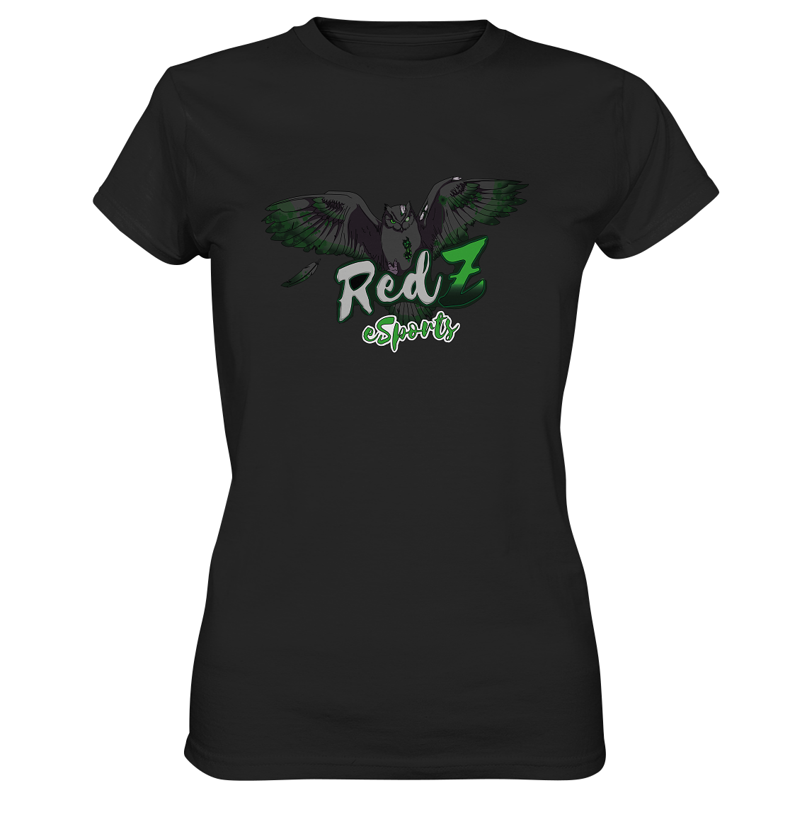 REDZ ESPORTS GREEN - Ladies Basic Shirt