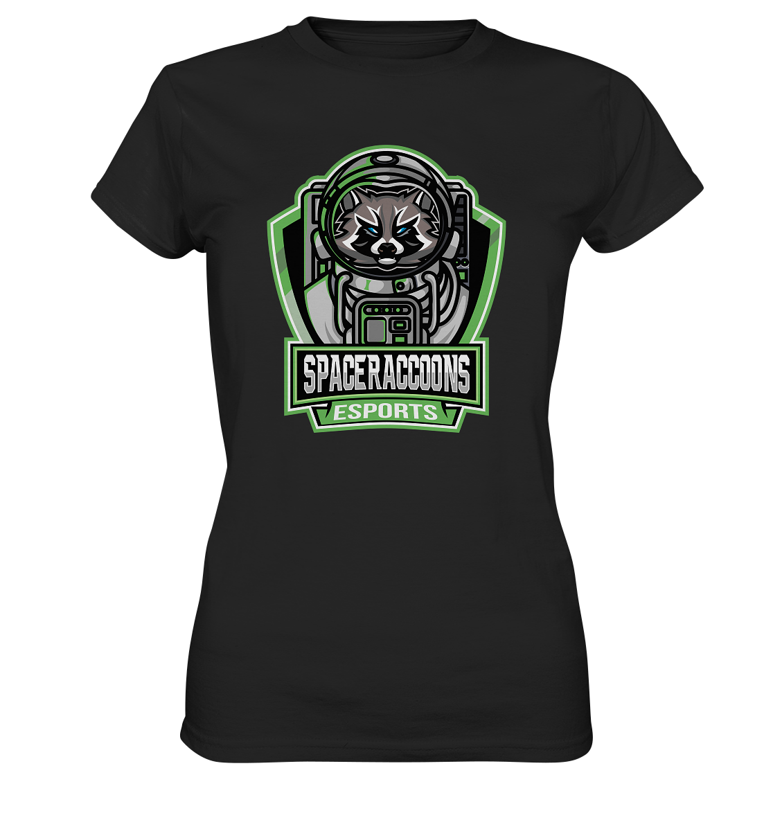 SPACERACCOONS ESPORTS - Ladies Basic Shirt