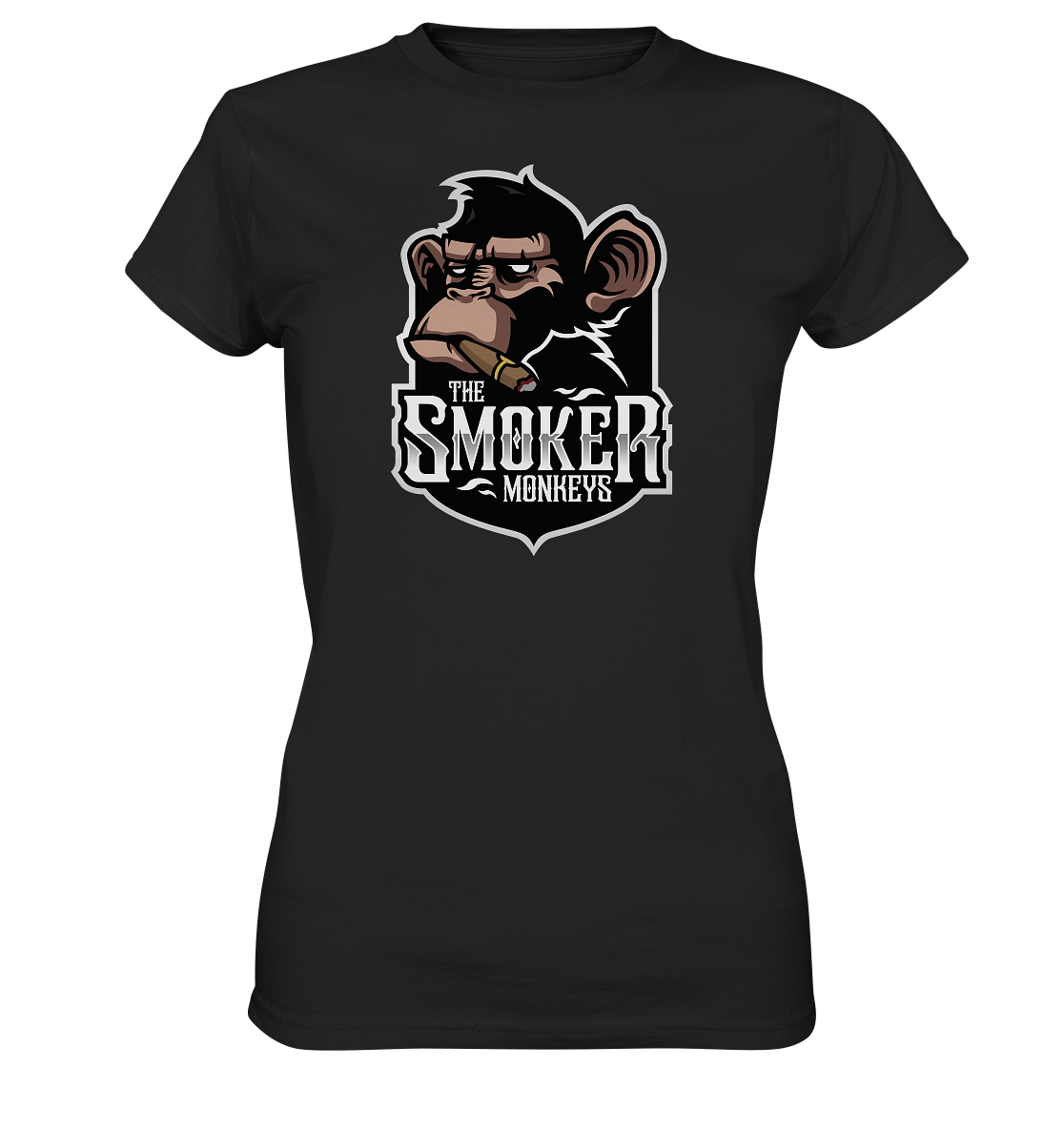 THE SMOKER MONKEYS - Ladies Basic Shirt