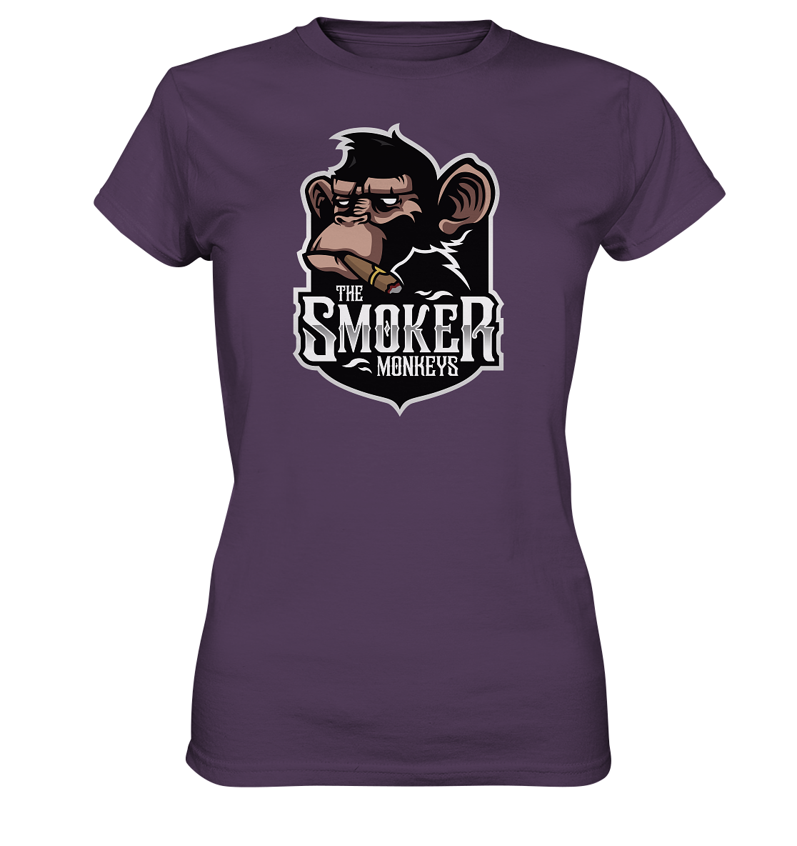 THE SMOKER MONKEYS - Ladies Basic Shirt