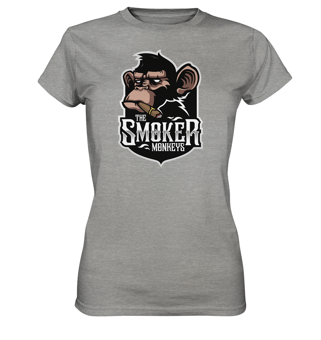 THE SMOKER MONKEYS - Ladies Basic Shirt