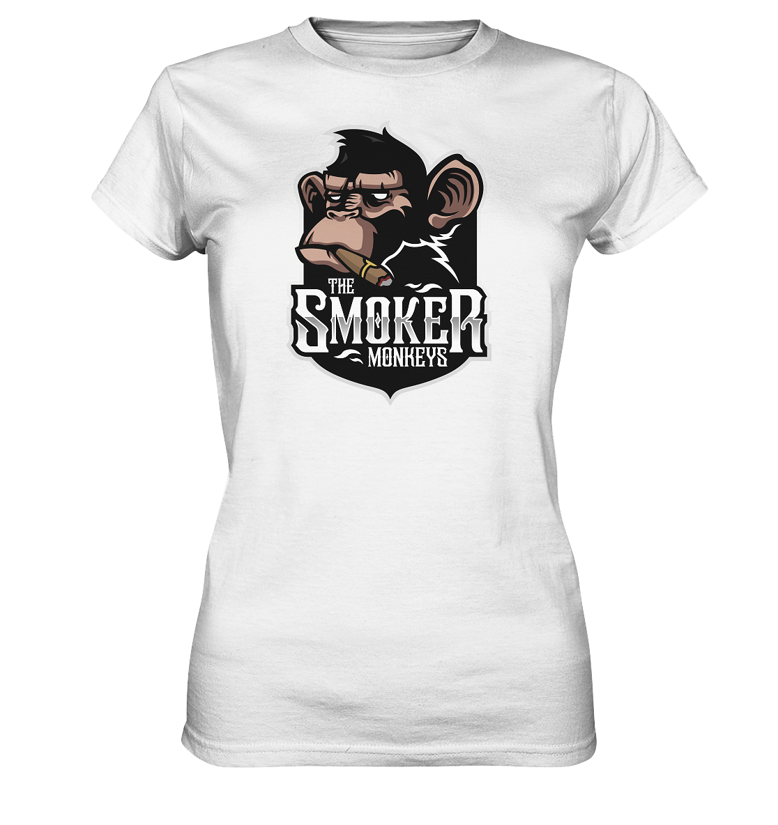 THE SMOKER MONKEYS - Ladies Basic Shirt
