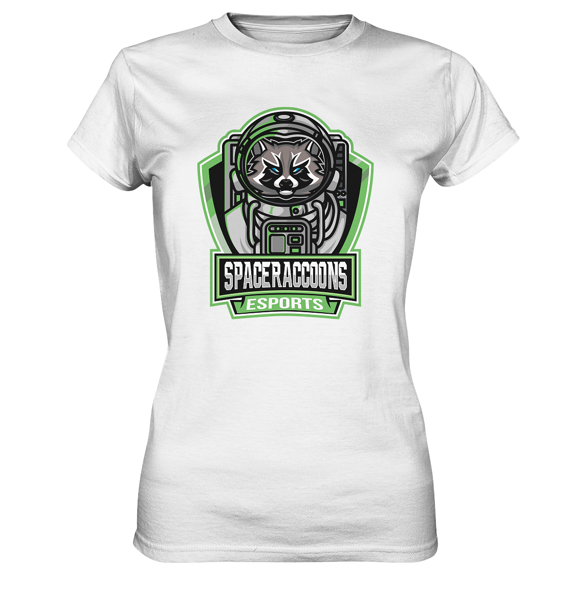 SPACERACCOONS ESPORTS - Ladies Basic Shirt