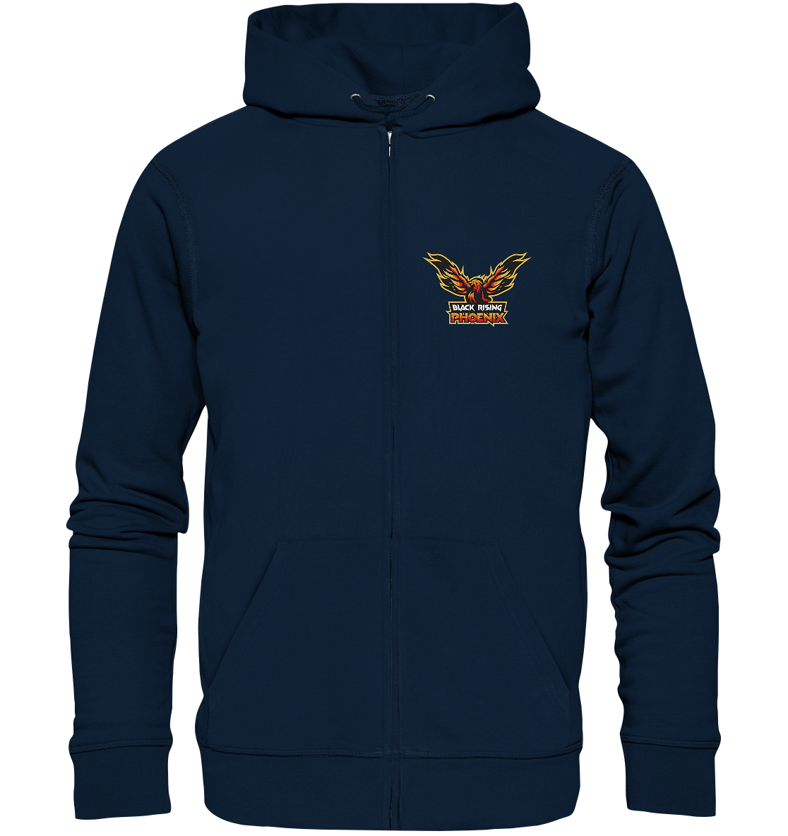 BLACK RISING PHOENIX - Basic Zipper