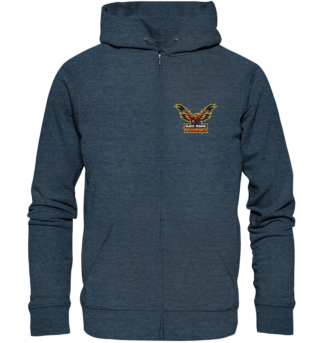 BLACK RISING PHOENIX - Basic Zipper