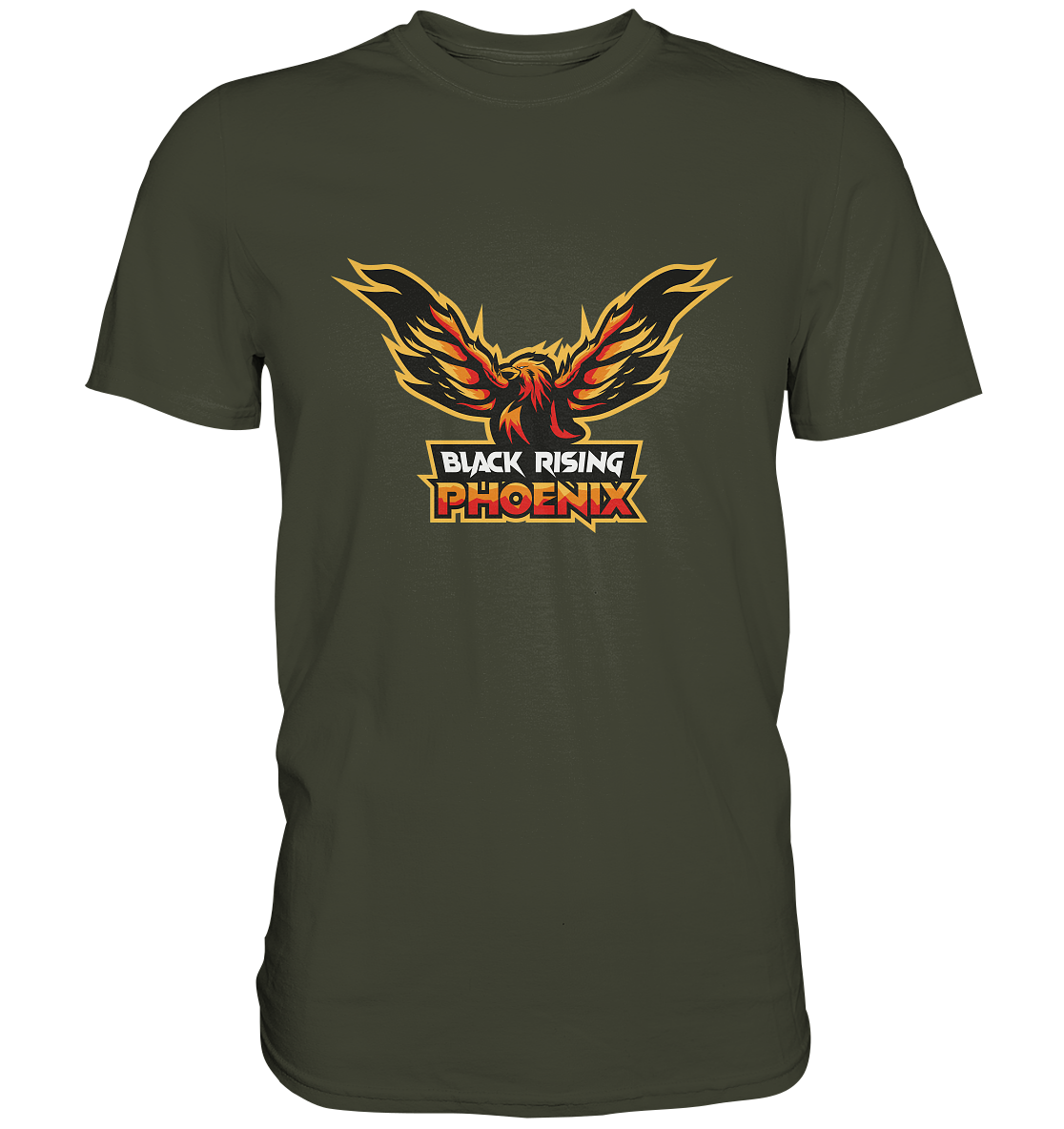BLACK RISING PHOENIX - Basic Shirt