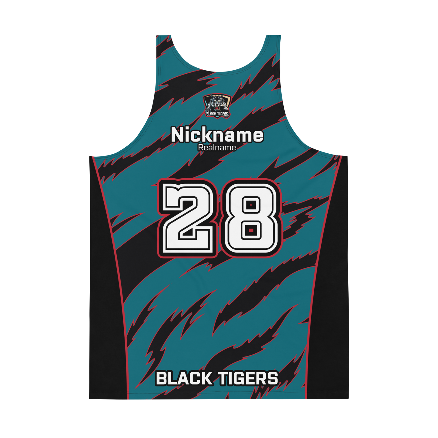 BLACK TIGERS - Crew Tank-Top 2024