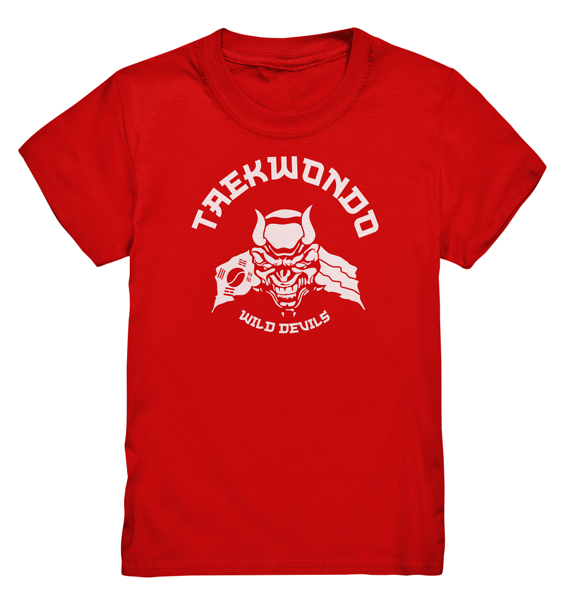 WILD DEVILS - TAEKWONDO - Basic Kids Shirt