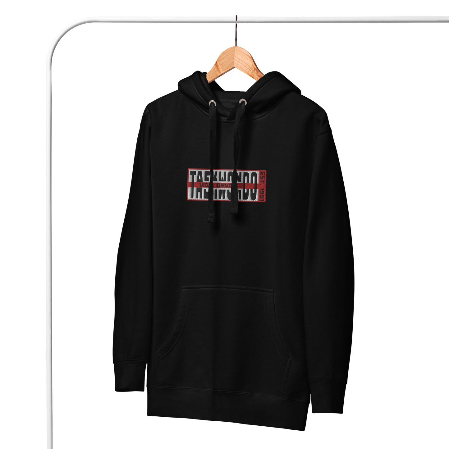 WILD DEVILS - TAEKWONDO - Sticklogo Hoodie