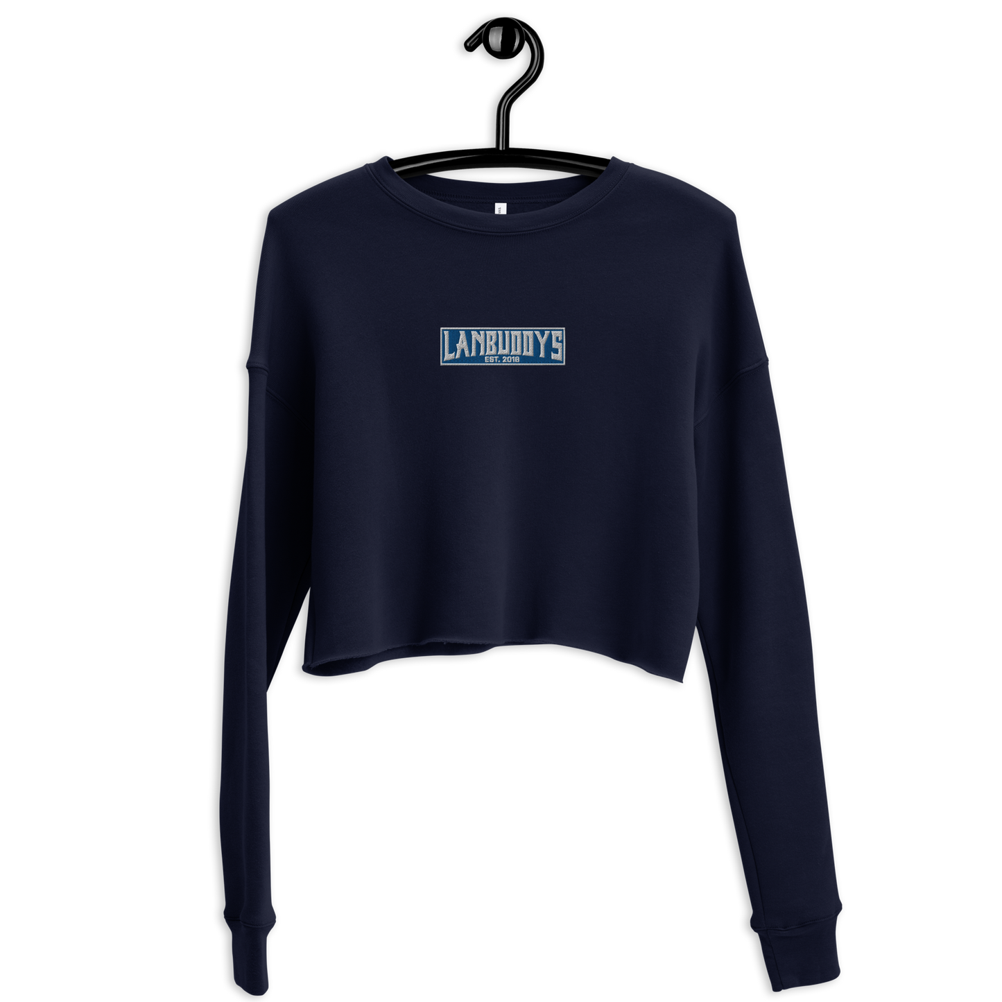 LANBUDDYS - Ladies Stick Crop Sweatshirt