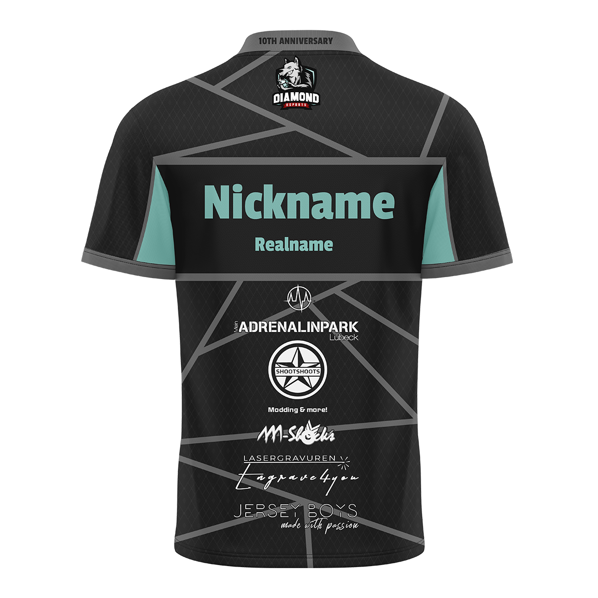 DIAMOND ESPORTS - 10th ANNIVERSARY - Jersey 2021 - Main