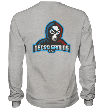 NECRO GAMING - inkl. Backprint - Basic Sweatshirt