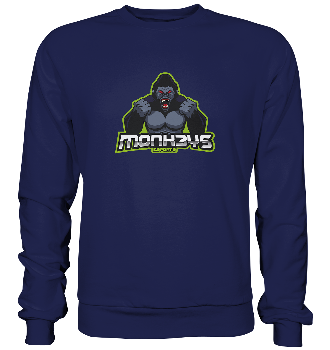 MONK3YS ESPORTS - Basic Sweatshirt