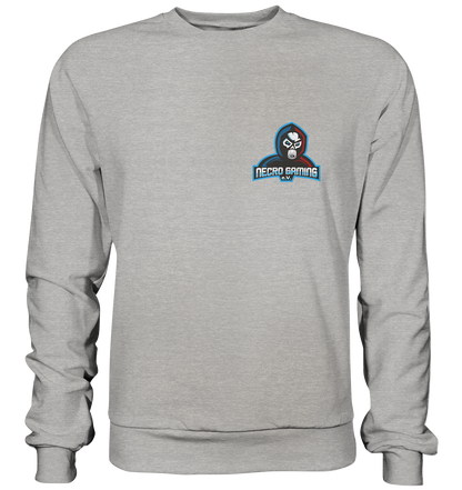 NECRO GAMING - inkl. Backprint - Basic Sweatshirt