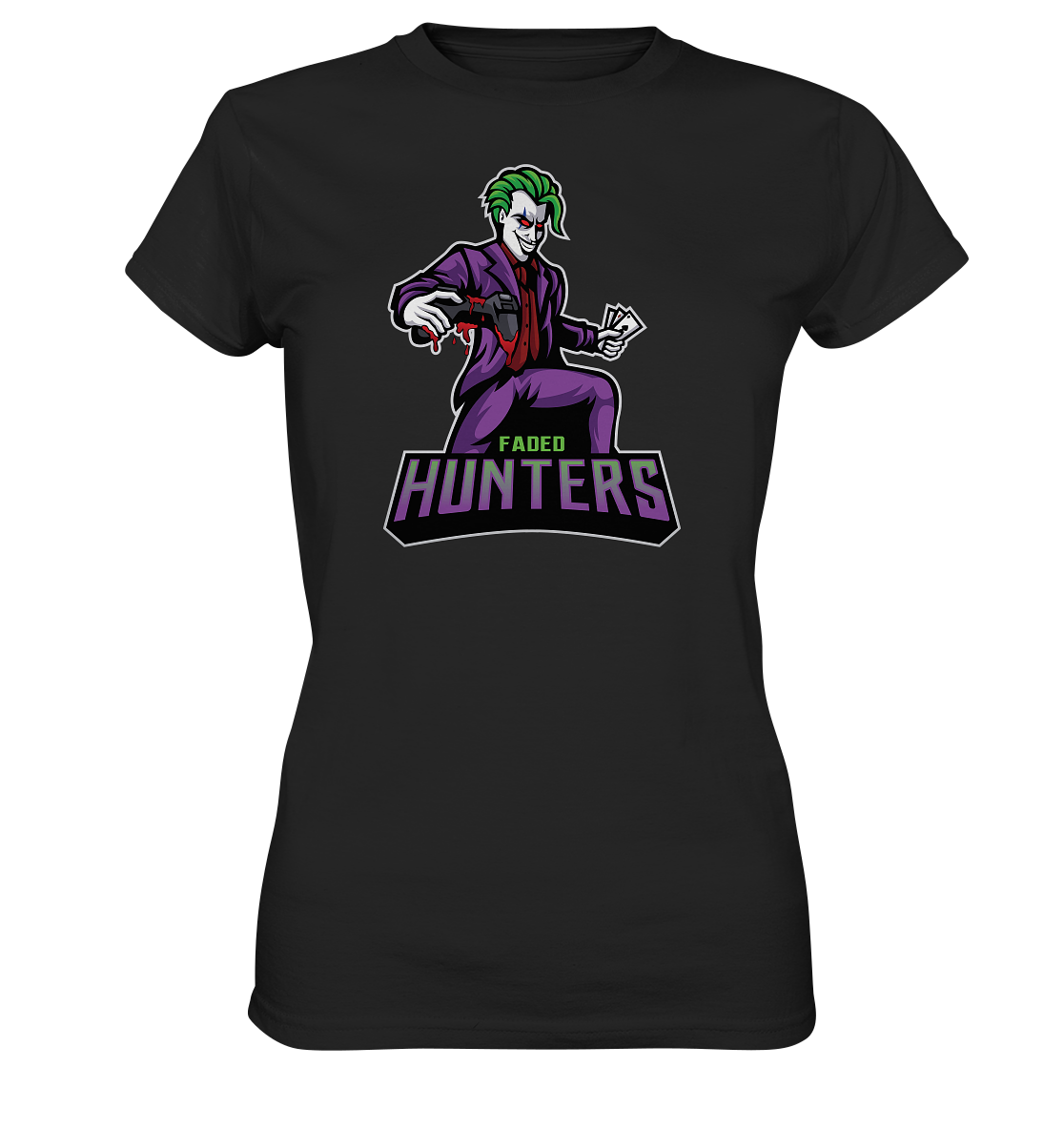 FADED HUNTERS - Ladies Basic Shirt