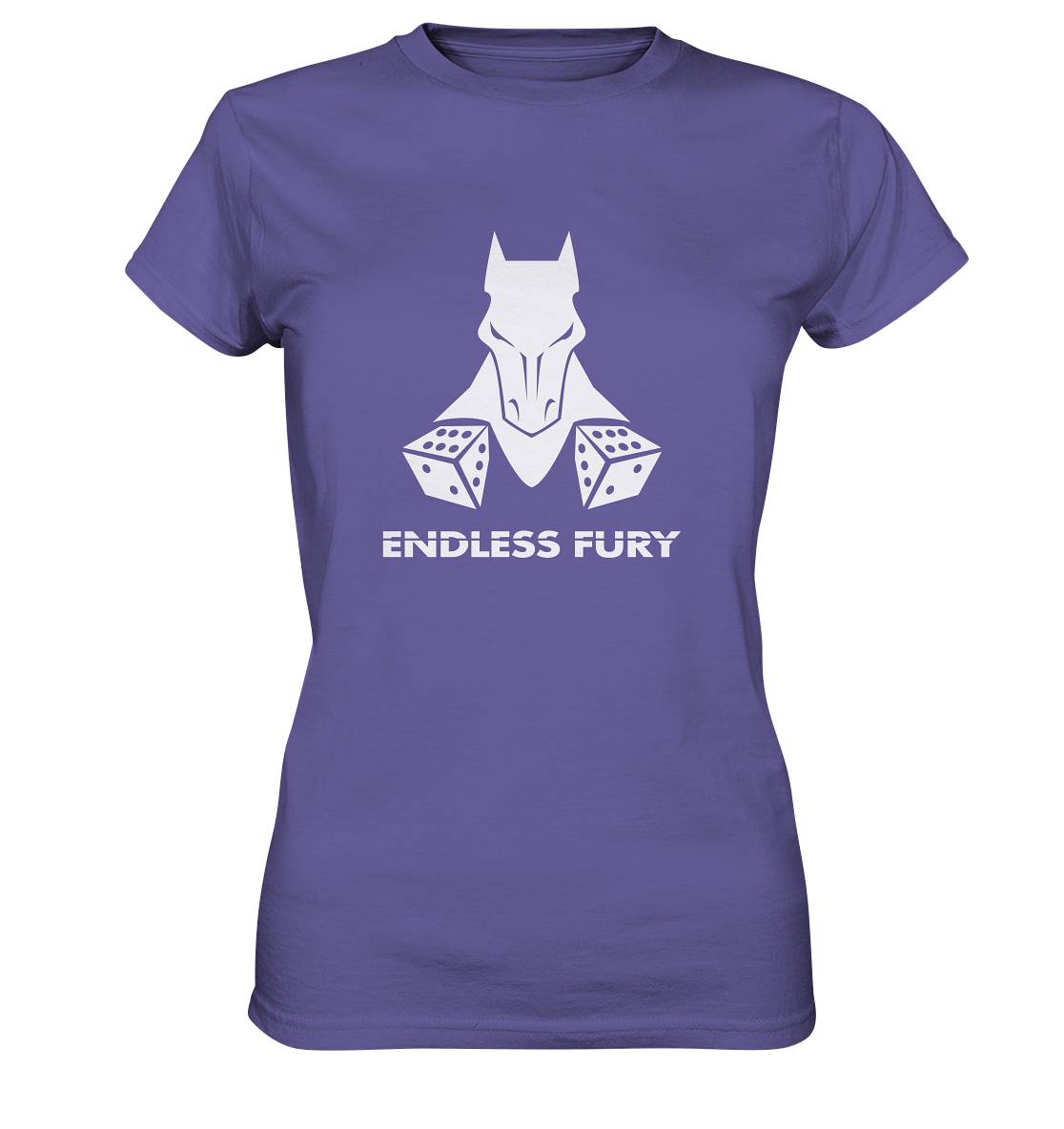 ENDLESS FURY WHITE - Ladies Basic Shirt