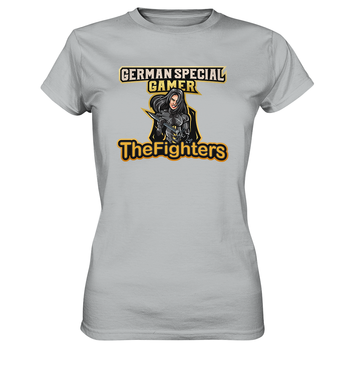 GERMAN SPECIAL GAMER â THE FIGHTERS - Ladies Basic Shirt