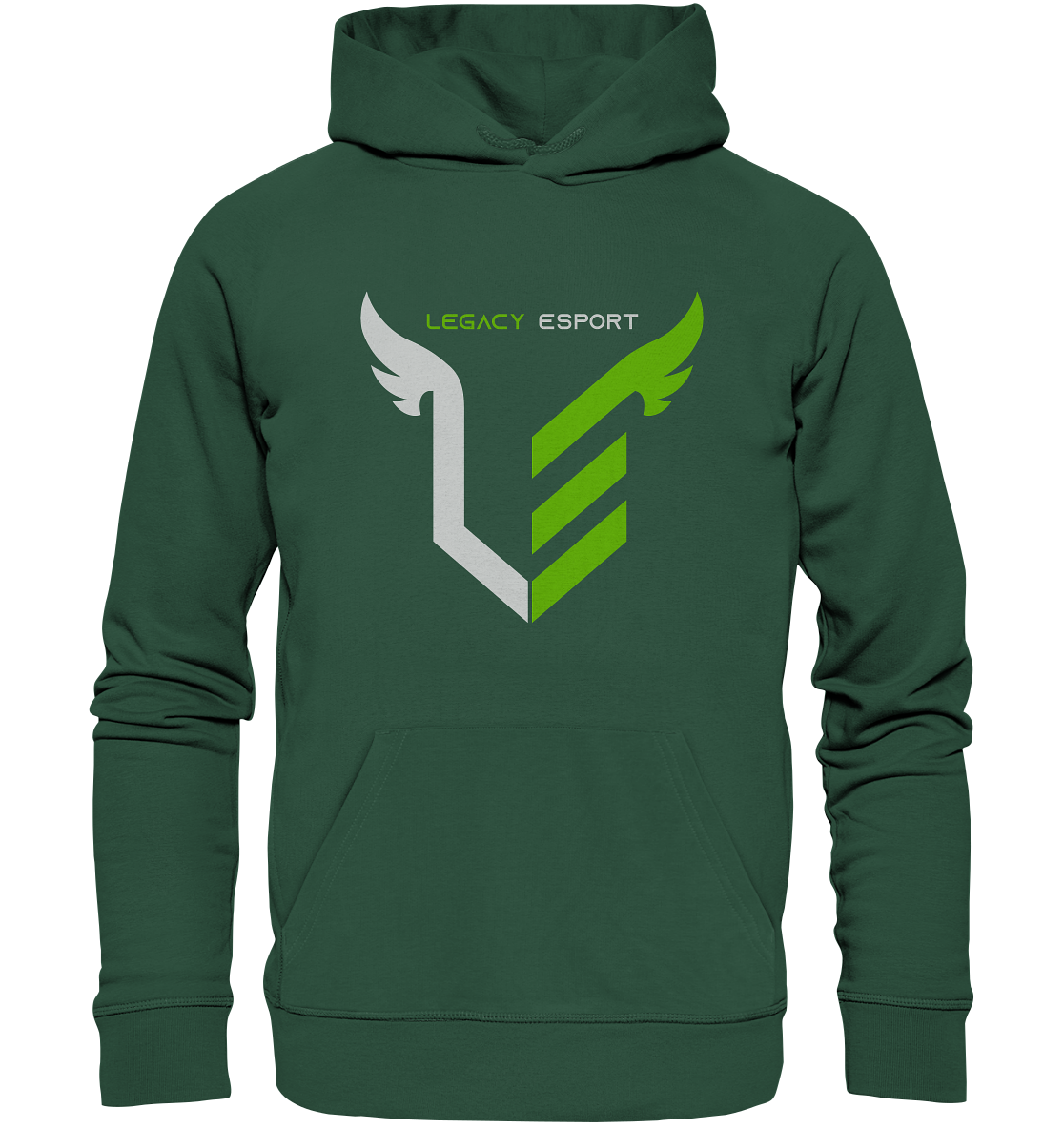 LEGACY ESPORT Green -  Basic Hoodie