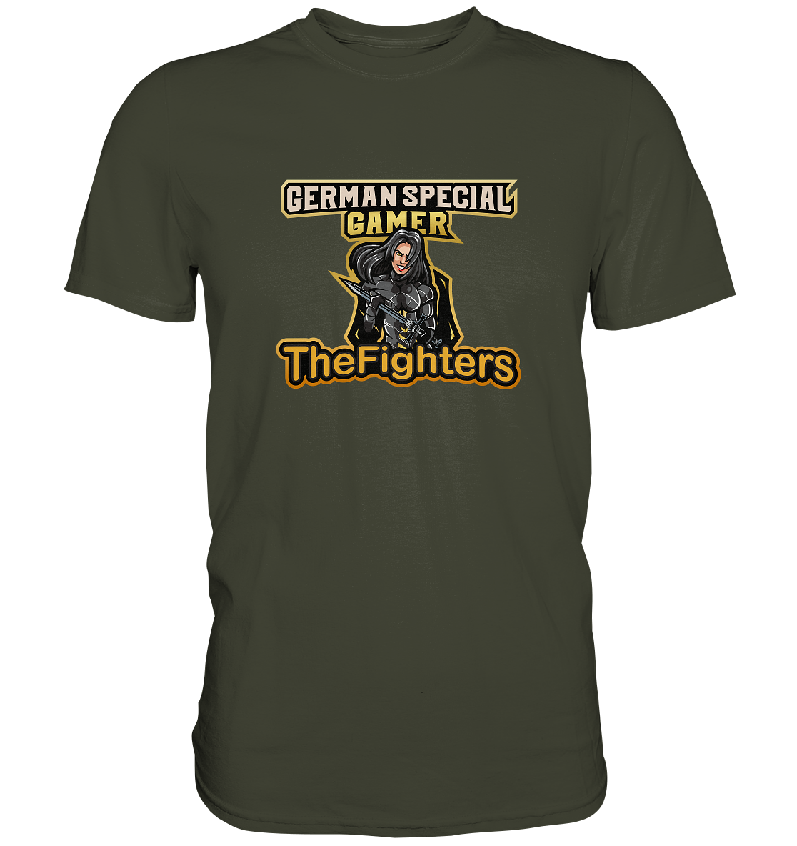 GERMAN SPECIAL GAMER â THE FIGHTERS - Basic Shirt